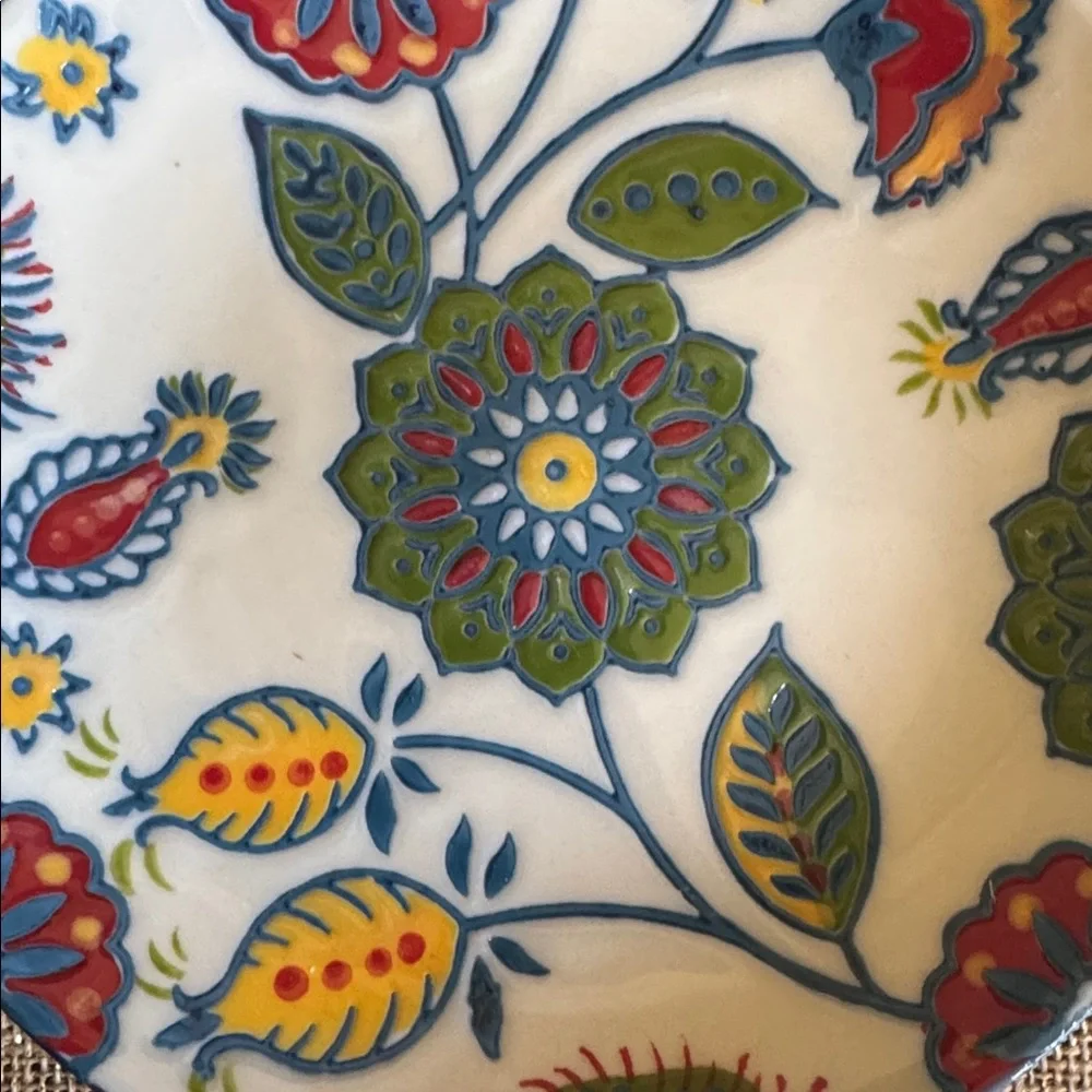 Tabletops Gallery Lana Pattern 5 Appetizers-Bread Butter Plates 6” Floral